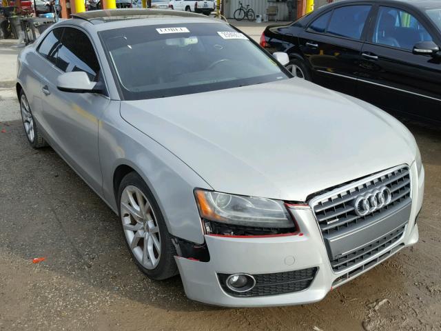 WAULFAFR8CA000556 - 2012 AUDI A5 PREMIUM GRAY photo 1