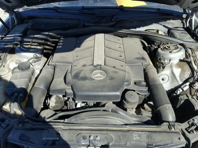 WDBNG75J61A179912 - 2001 MERCEDES-BENZ S 500 SILVER photo 7