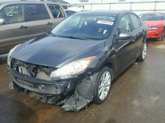 JM1BL1S57A1348937 - 2010 MAZDA 3 S GRAY photo 2