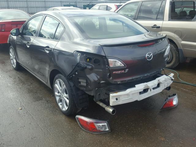 JM1BL1S57A1348937 - 2010 MAZDA 3 S GRAY photo 3