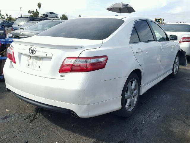 4T1BK46K78U576185 - 2008 TOYOTA CAMRY LE WHITE photo 4