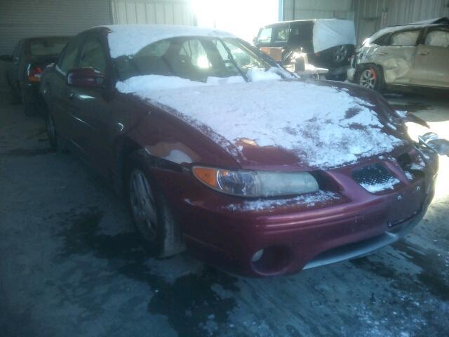 1G2WP52K02F283828 - 2002 PONTIAC GRAND PRIX BURGUNDY photo 1