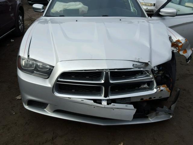2C3CDXBG2CH214755 - 2012 DODGE CHARGER SE SILVER photo 7