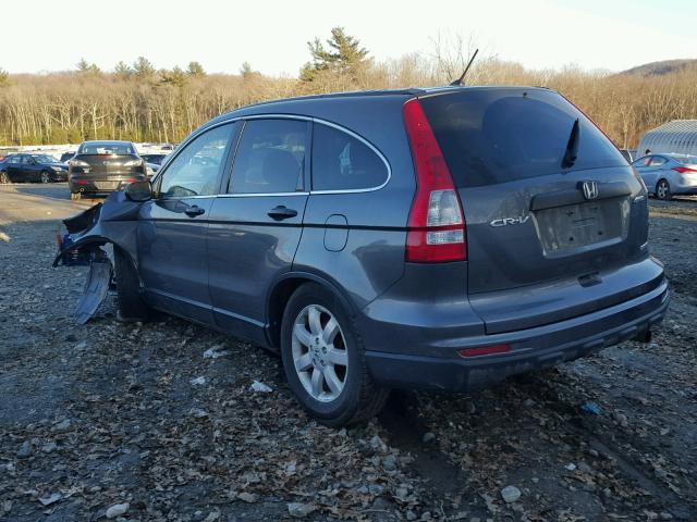 5J6RE4H45BL084660 - 2011 HONDA CR-V SE GRAY photo 3