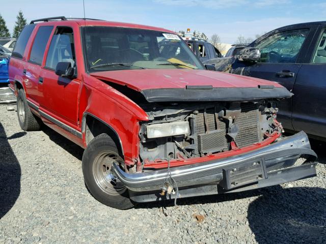 1GNEC13K8SJ374781 - 1995 CHEVROLET TAHOE C150 RED photo 1