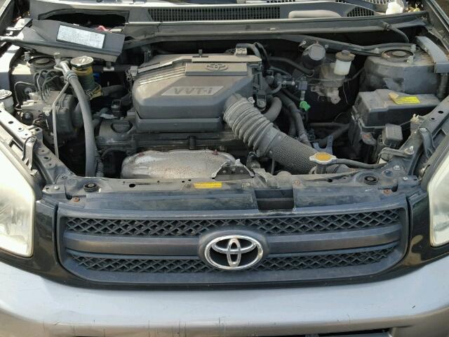 JTEHD20V040003044 - 2004 TOYOTA RAV4 BLACK photo 7