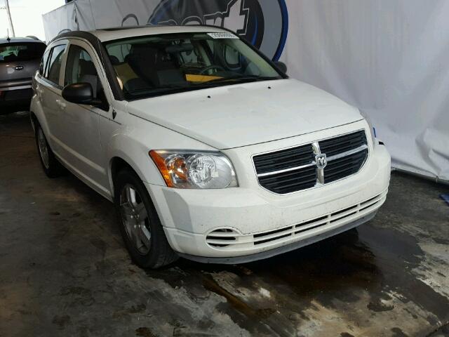 1B3HB48A09D133379 - 2009 DODGE CALIBER SX WHITE photo 1