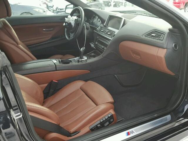 WBAYP1C56ED216248 - 2014 BMW 650 XI BLACK photo 5