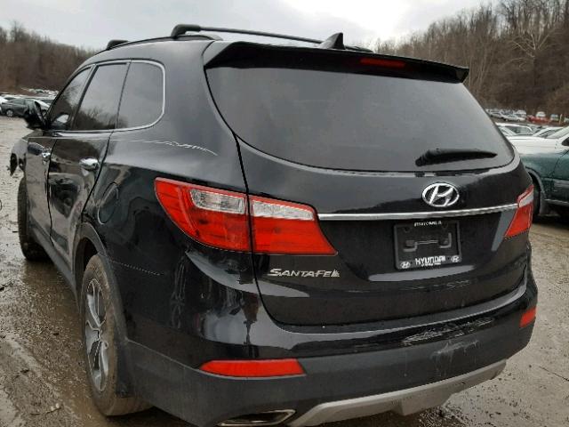 KM8SM4HF3GU135937 - 2016 HYUNDAI SANTA FE S BLACK photo 3