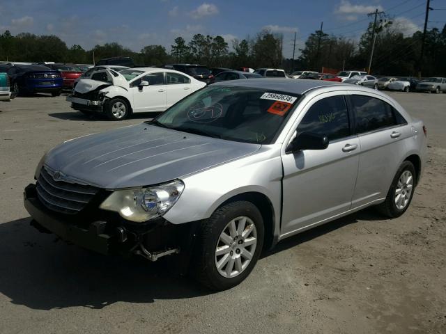 1C3LC46K87N596836 - 2007 CHRYSLER SEBRING SILVER photo 2