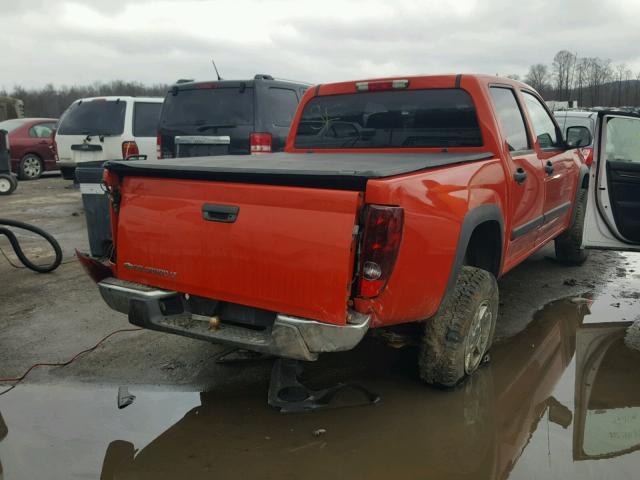 1GCDT33E988182683 - 2008 CHEVROLET COLORADO L ORANGE photo 4