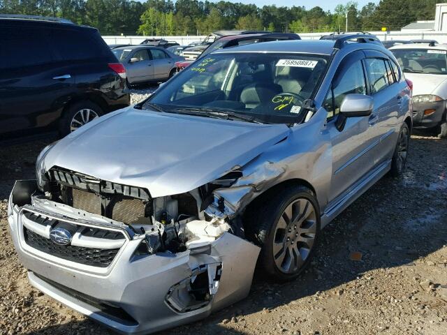 JF1GPAR66D2883206 - 2013 SUBARU IMPREZA SP SILVER photo 2