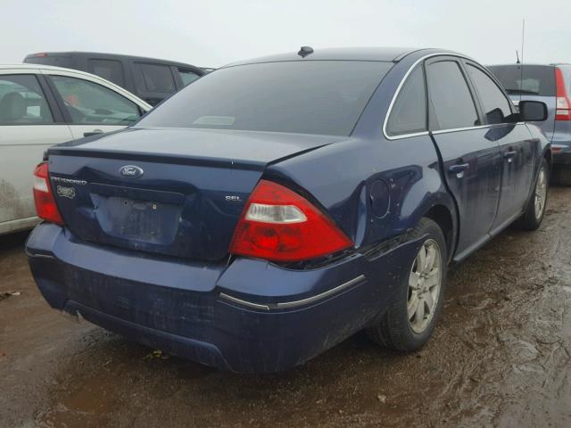 1FAHP24167G146231 - 2007 FORD FIVE HUNDR BLUE photo 4