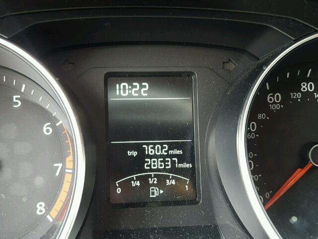 3VW2K7AJ0FM284252 - 2015 VOLKSWAGEN JETTA BASE 黑色 照片 8