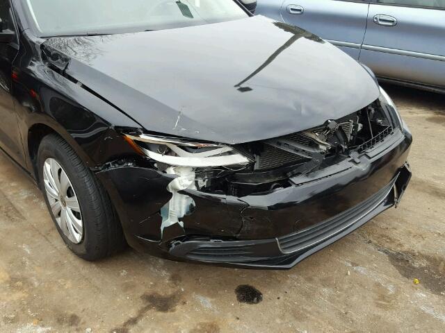 3VW2K7AJ0FM284252 - 2015 VOLKSWAGEN JETTA BASE 黑色 照片 9
