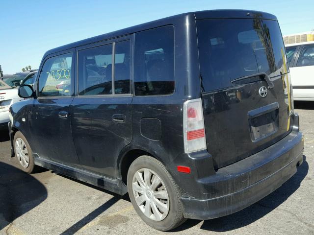 JTLKT324040151738 - 2004 TOYOTA SCION XB BLACK photo 3