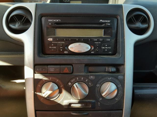 JTLKT324040151738 - 2004 TOYOTA SCION XB 黑色 照片 9