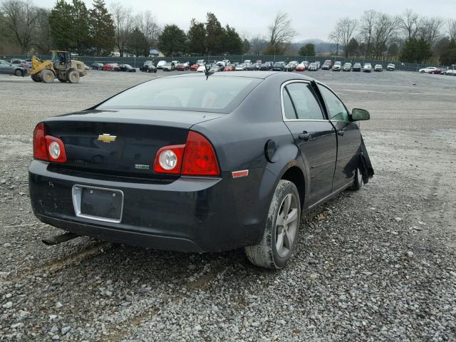 1G1ZC5EUXBF139472 - 2011 CHEVROLET MALIBU 1LT 黑色 照片 4
