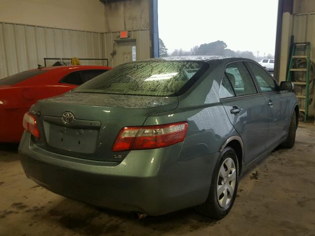 4T1BE46K09U897574 - 2009 TOYOTA CAMRY BASE GREEN photo 4