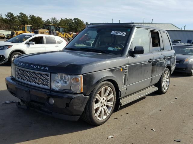 SALME11474A174957 - 2004 LAND ROVER RANGE ROVE BLACK photo 2