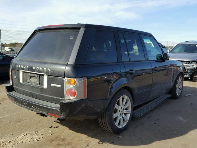 SALME11474A174957 - 2004 LAND ROVER RANGE ROVE BLACK photo 4