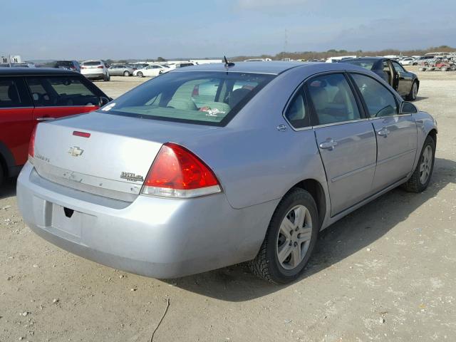 2G1WB58K869130056 - 2006 CHEVROLET IMPALA LS SILVER photo 4