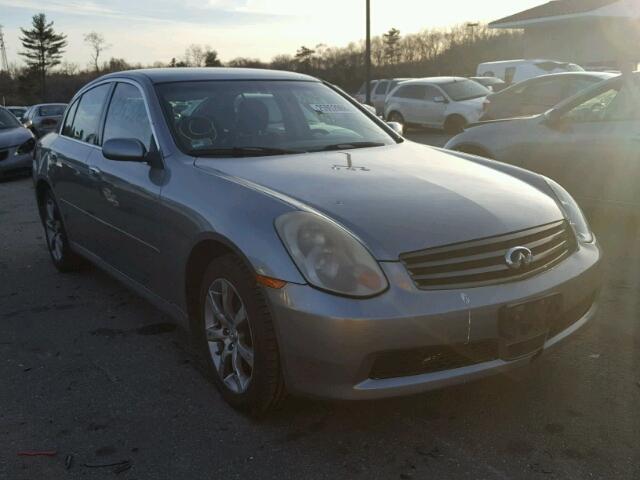 JNKCV51F55M312652 - 2005 INFINITI G35 GRAY photo 1