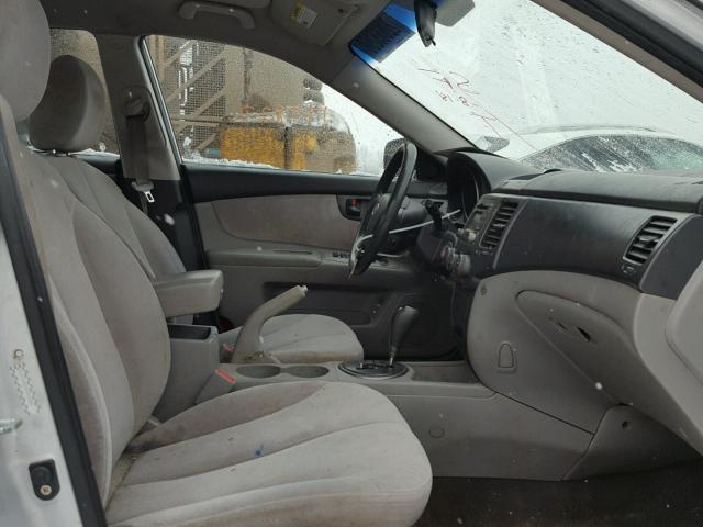 KNAGE228495290867 - 2009 KIA OPTIMA LX SILVER photo 5