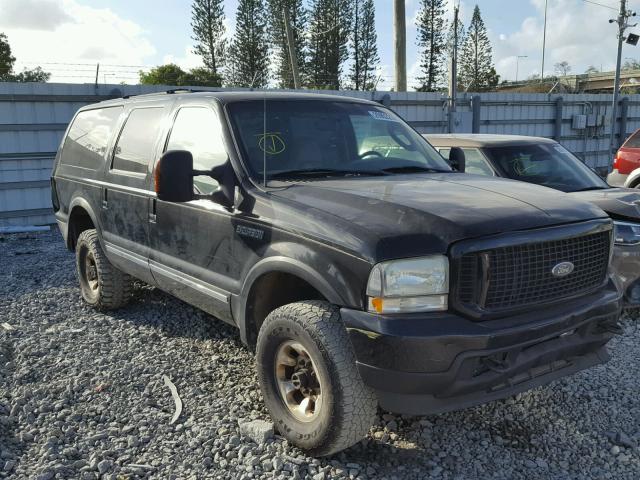 1FMNU43S73EC32449 - 2003 FORD EXCURSION BLACK photo 1