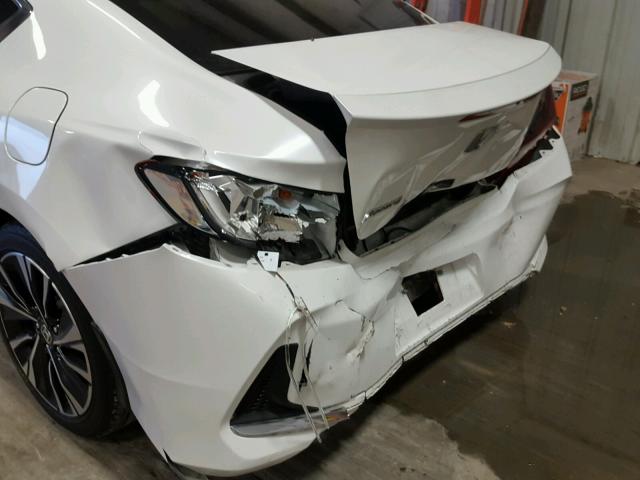 1HGCT1B64HA006015 - 2017 HONDA ACCORD EXL WHITE photo 9