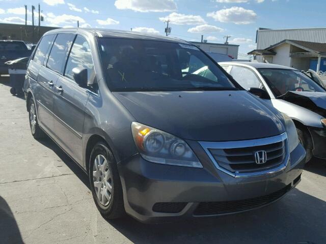 5FNRL38288B098195 - 2008 HONDA ODYSSEY LX GRAY photo 1