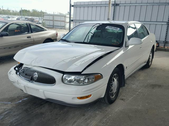 1G4HR54K42U203725 - 2002 BUICK LESABRE LI WHITE photo 2