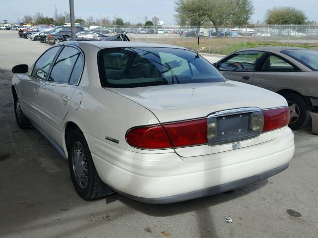 1G4HR54K42U203725 - 2002 BUICK LESABRE LI WHITE photo 3