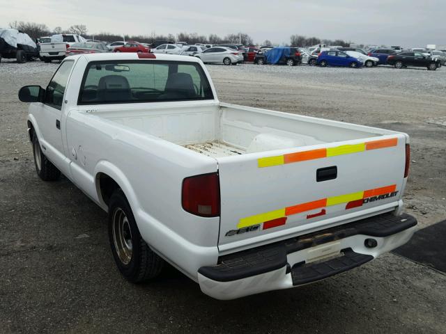 1GCCS14WXY8205432 - 2000 CHEVROLET S TRUCK S1 WHITE photo 3