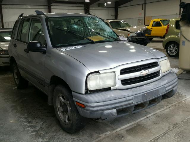 2CNBJ13CX16914004 - 2001 CHEVROLET TRACKER GRAY photo 1