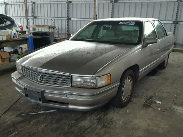 1G6KF52Y1SU245377 - 1995 CADILLAC DEVILLE CO GRAY photo 2