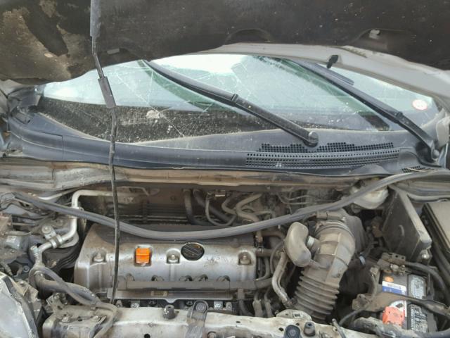 2HKRM3H51CH501189 - 2012 HONDA CR-V EX SILVER photo 7