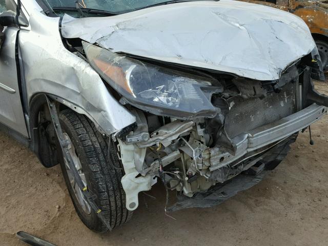 2HKRM3H51CH501189 - 2012 HONDA CR-V EX SILVER photo 9