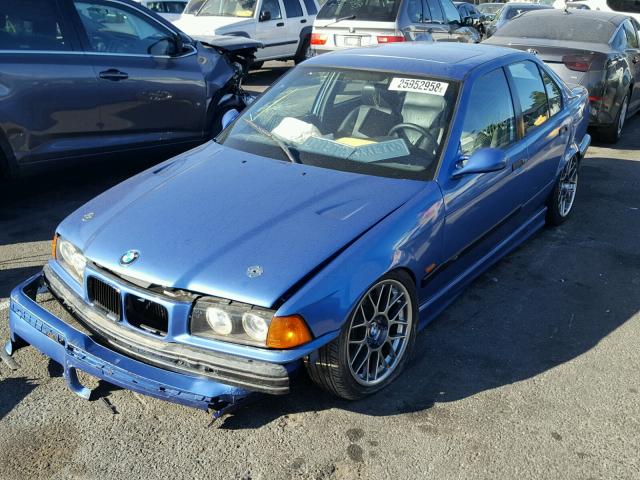 WBSCD032XVEE10860 - 1997 BMW M3 AUTOMAT BLUE photo 2