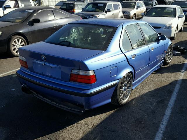 WBSCD032XVEE10860 - 1997 BMW M3 AUTOMAT BLUE photo 4