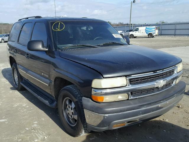 1GNEC13V23R124496 - 2003 CHEVROLET TAHOE C150 BLACK photo 1