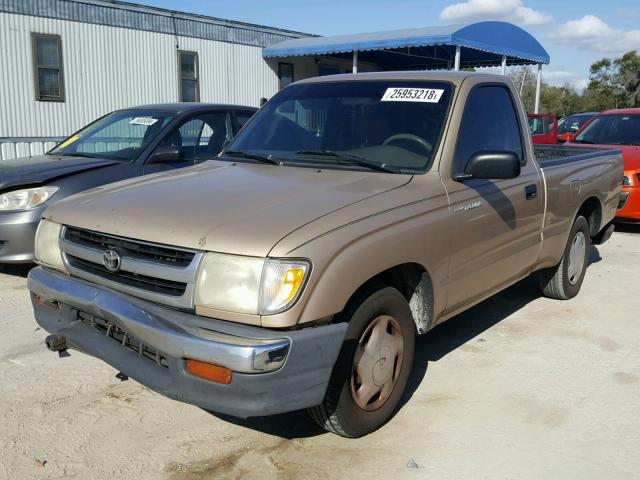 4TANL42N5XZ407133 - 1999 TOYOTA TACOMA GOLD photo 2