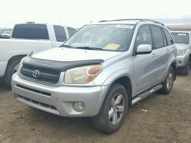 JTEHD20V346003312 - 2004 TOYOTA RAV4 SILVER photo 2