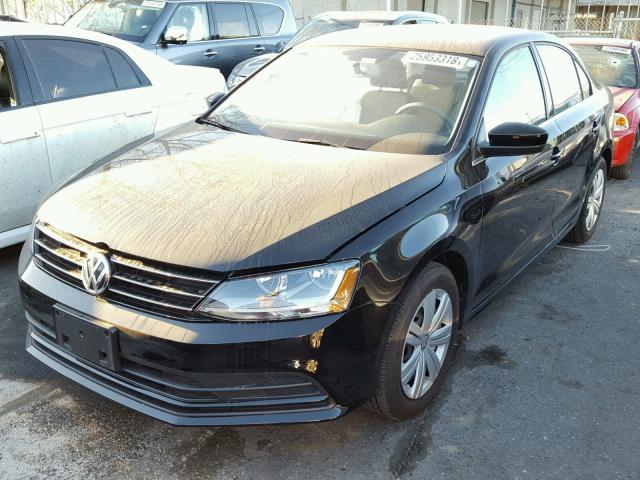 3VW2B7AJ3HM319448 - 2017 VOLKSWAGEN JETTA S 黑色 照片 2