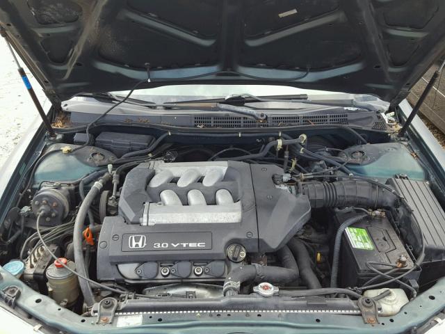 1HGCG16512A010519 - 2002 HONDA ACCORD EX GREEN photo 7