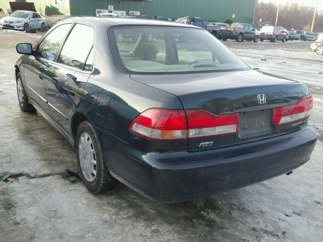 JHMCG66591C018154 - 2001 HONDA ACCORD LX GREEN photo 3