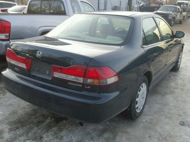 JHMCG66591C018154 - 2001 HONDA ACCORD LX GREEN photo 4