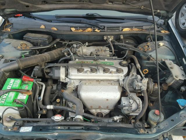 JHMCG66591C018154 - 2001 HONDA ACCORD LX GREEN photo 7