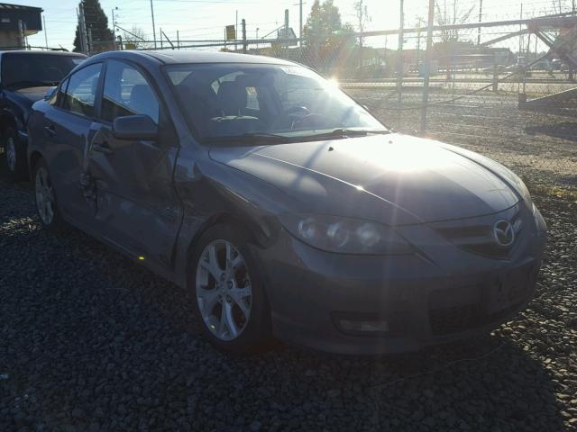 JM1BK323271735112 - 2007 MAZDA 3 S GRAY photo 1