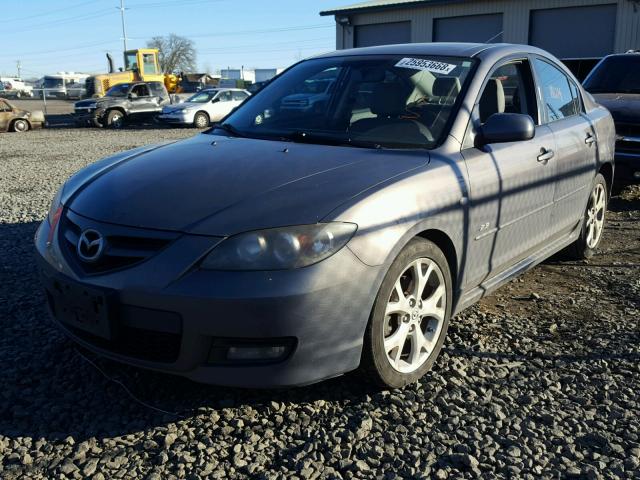 JM1BK323271735112 - 2007 MAZDA 3 S GRAY photo 2